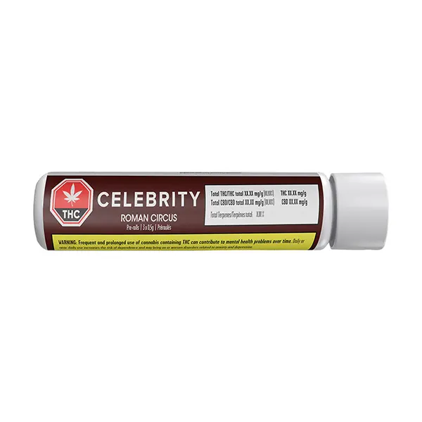 Image for Roman Circus Pre-Roll, cannabis all products by Celebrity