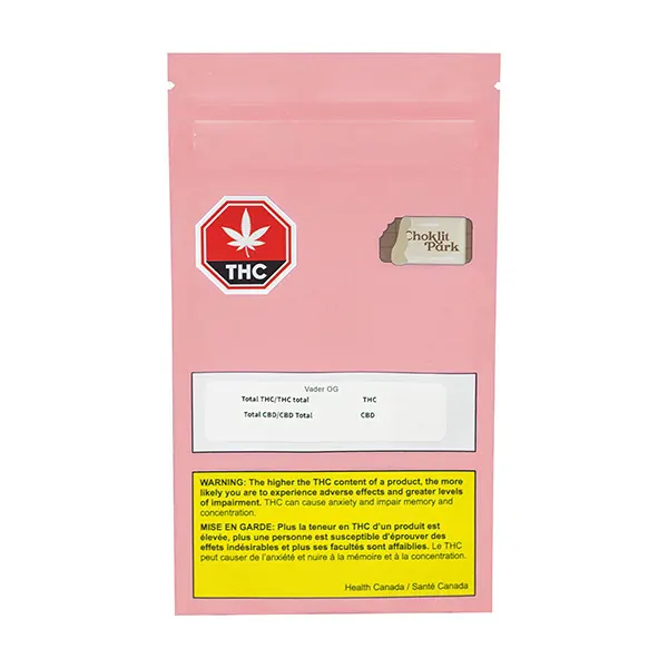 Image for Vader OG, cannabis all products by Choklit Park