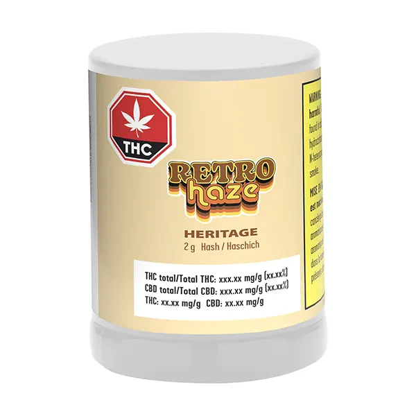 Image for Heritage Hash, cannabis all products by Retro Haze