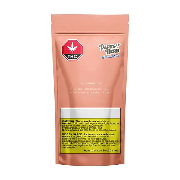 Image for Hybrid Blueberry Zlshie Infused Pre-Roll Pack, cannabis all products by Papa's Herb