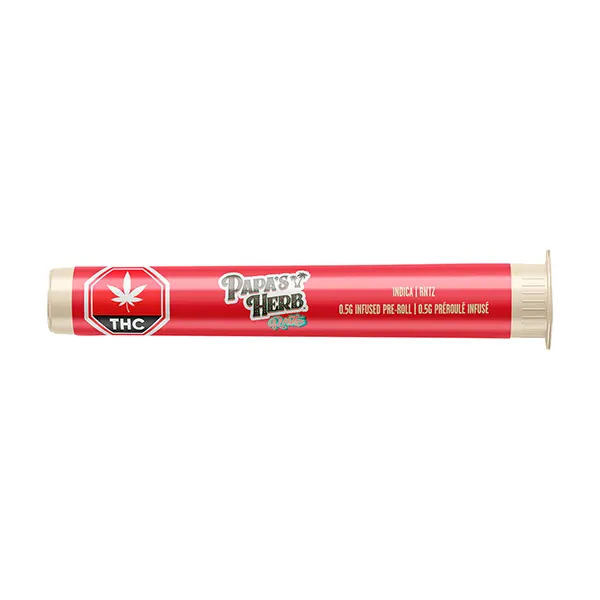 Image for Indica RNTZ Infused Pre-Roll, cannabis all products by Papa's Herb