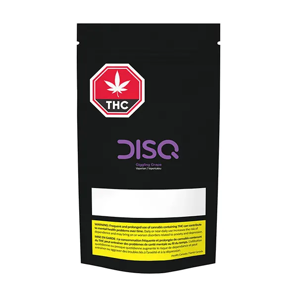 Image for Giggling Grape Disposable Vape, cannabis all products by DISQ