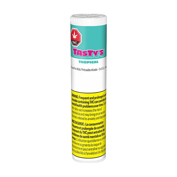 Image for Tropical Infused Pre-Roll, cannabis all products by Tasty's