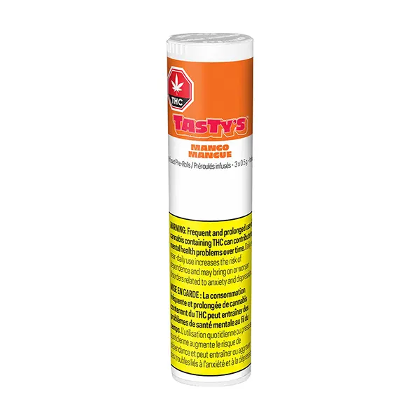 Image for Mango Infused Pre-Roll, cannabis all products by Tasty's