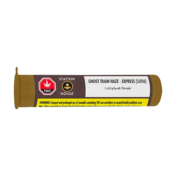 Image for Ghost Train Haze Express Train Single Infused Pre-Roll, cannabis all products by Station House