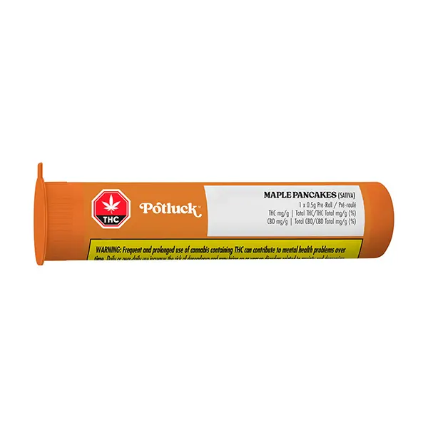 Image for Maple Pancakes Pre-roll, cannabis pre-rolls by Potluck