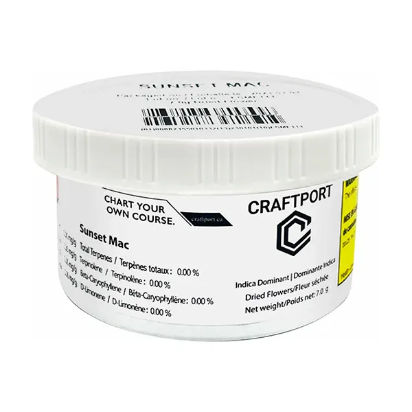 Sunset Mac (Dried Flower) by Craftport Cannabis