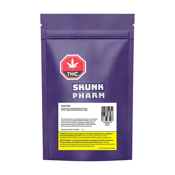 Cluster Funk (Dried Flower) by Skunk Pharm