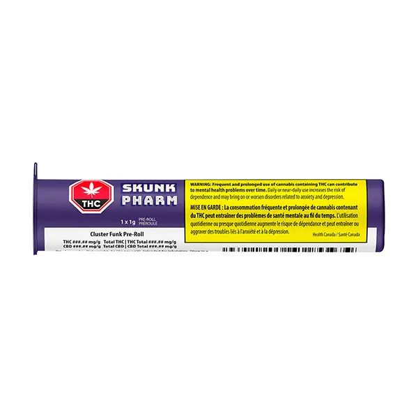 Image for Cluster Funk Pre-Roll, cannabis pre-rolls by Skunk Pharm