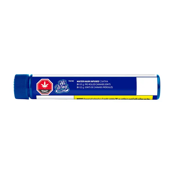 Image for Water Hash Infused Pre-Roll Sativa, cannabis pre-rolls by Hiway
