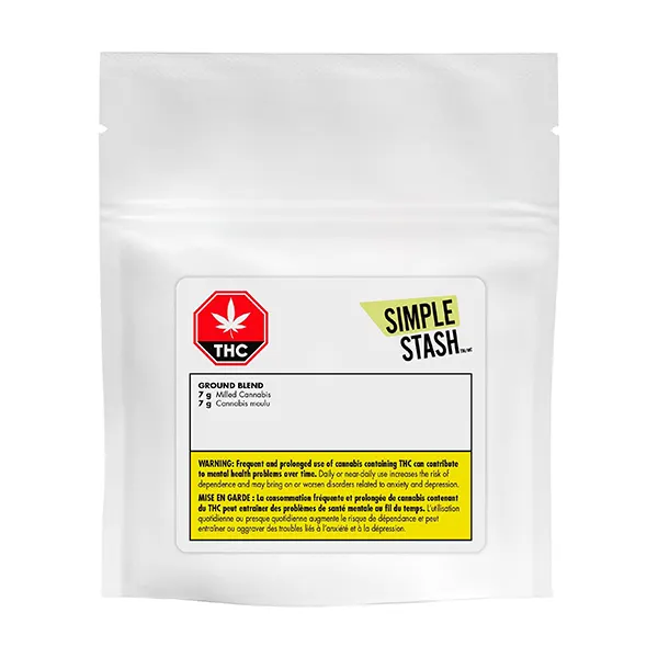Image for Ground Blend, cannabis milled flower by Simple Stash