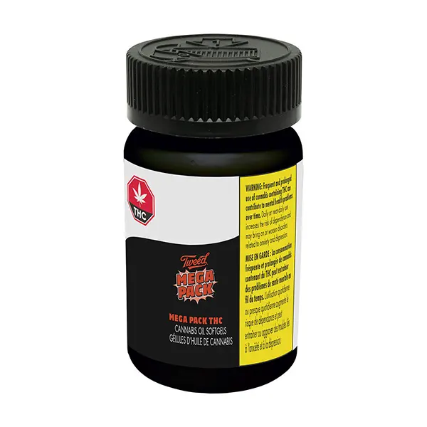 Mega Pack THC (Capsules, Softgels) by Tweed