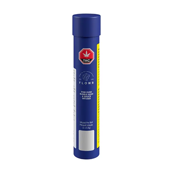Image for Pink Kush Bubble Hash & Sauce Infused Pre-Roll, cannabis all products by Flowr