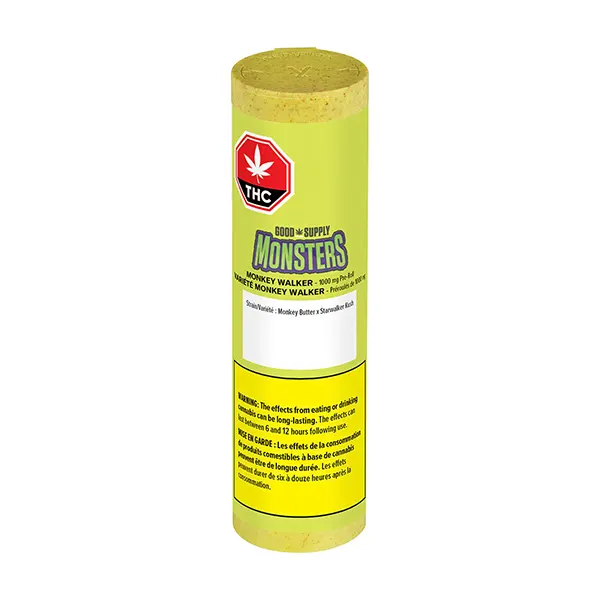 Image for Monsters Monkey Walker Infused Pre-Roll, cannabis all products by Good Supply