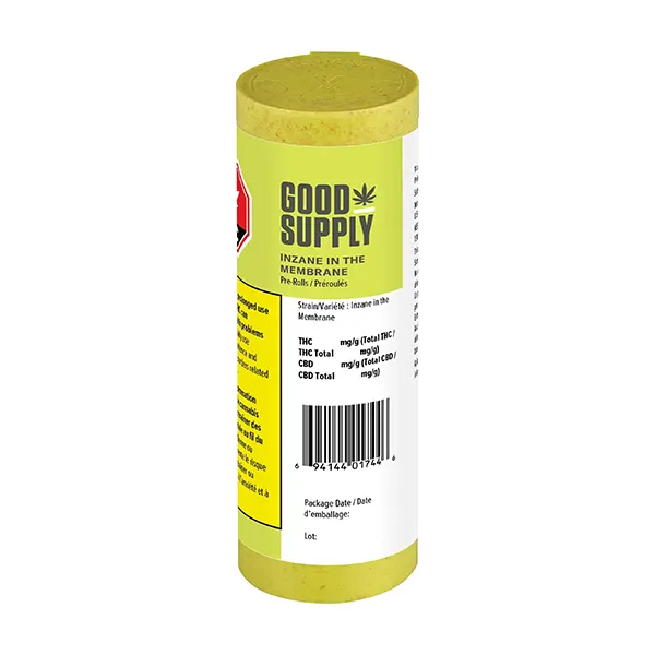 Image for Inzane In The Membrane Pre-Roll, cannabis all products by Good Supply