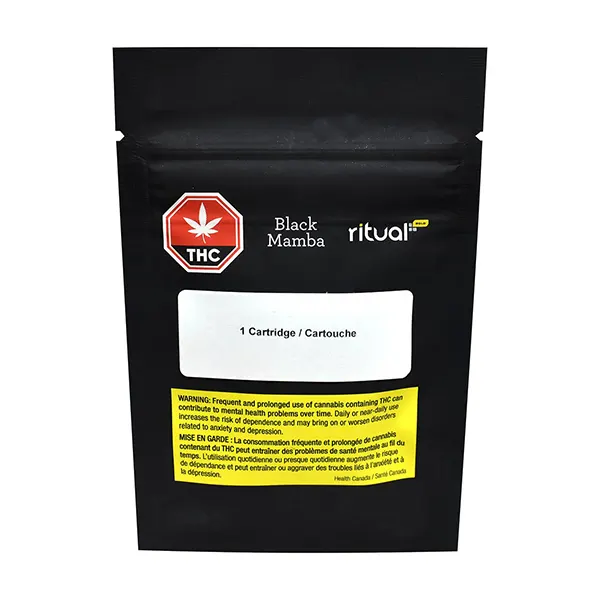 Black Mamba 510 Thread Cartridge (510 Cartridges) by Ritual Gold