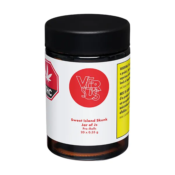 Sweet Island Skunk Jar of Js Pre-Roll (Pre-Rolls) by Versus