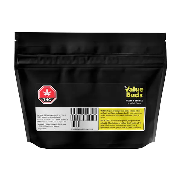 Diesel & Berries (Dried Flower) by Value Buds