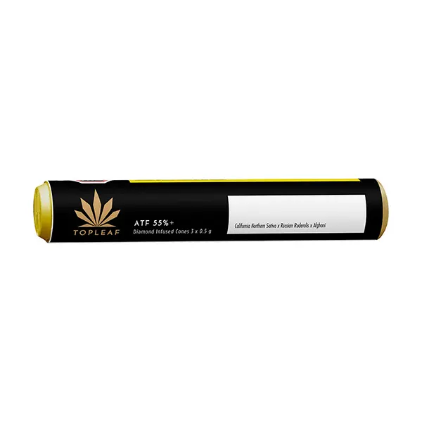 Image for ATF 55+ Diamond Infused Cones, cannabis all products by Top Leaf