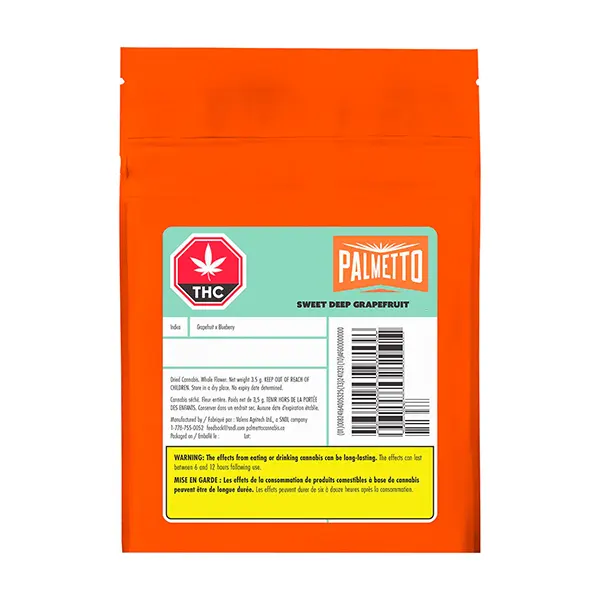 Image for Sweet Deep Grapefruit, cannabis all products by Palmetto