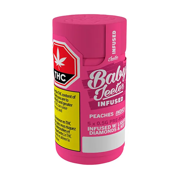 Image for Baby Jeeter Peaches Infused Pre-Roll, cannabis all products by Jeeter