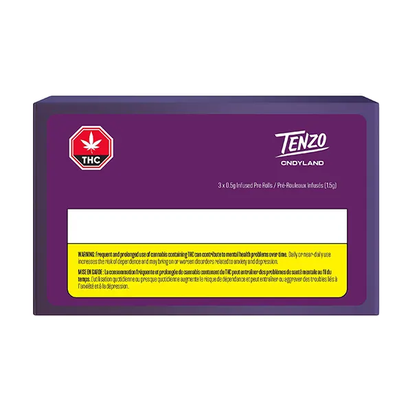 Image for CNDYLAND Infused Pre-Roll, cannabis pre-rolls by Tenzo