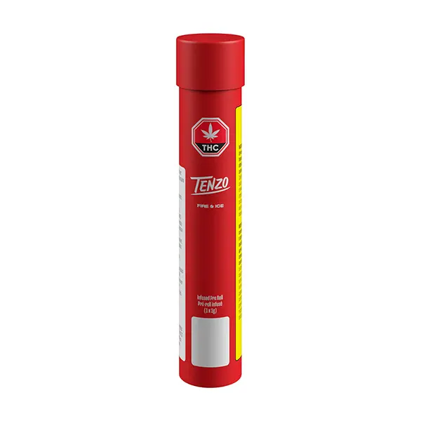 Image for Fire & Ice Infused Pre-Roll, cannabis all products by Tenzo