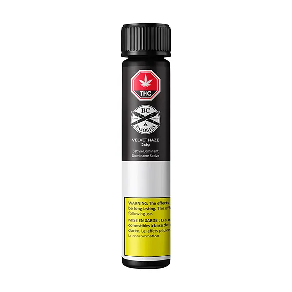 Image for Velvet Haze Pre-Roll, cannabis all products by BC Doobies