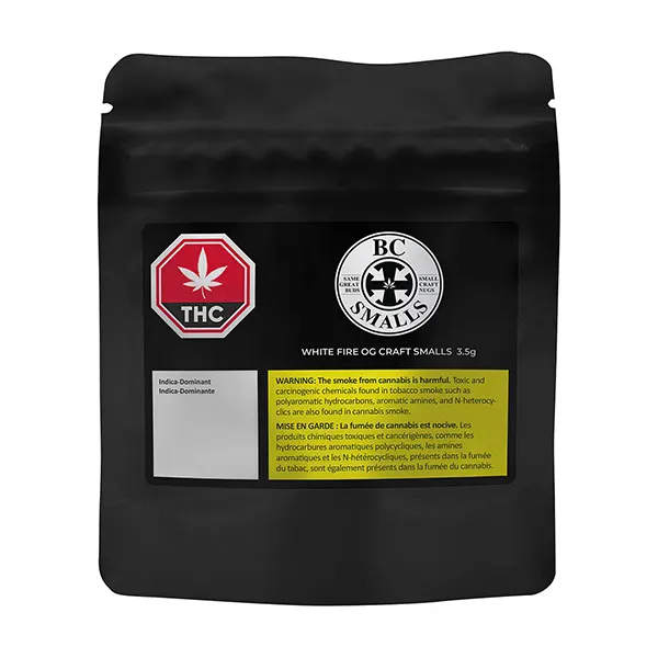 Image for White Fire OG Craft Smalls, cannabis all products by BC Smalls