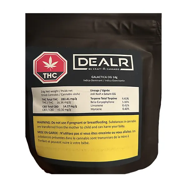 Galactica OG (Dried Flower) by DEALR