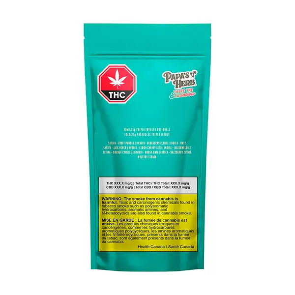 Image for Lil Papa's - Triple Infused Smoke The Strainbow Pack, cannabis all products by Papa's Herb