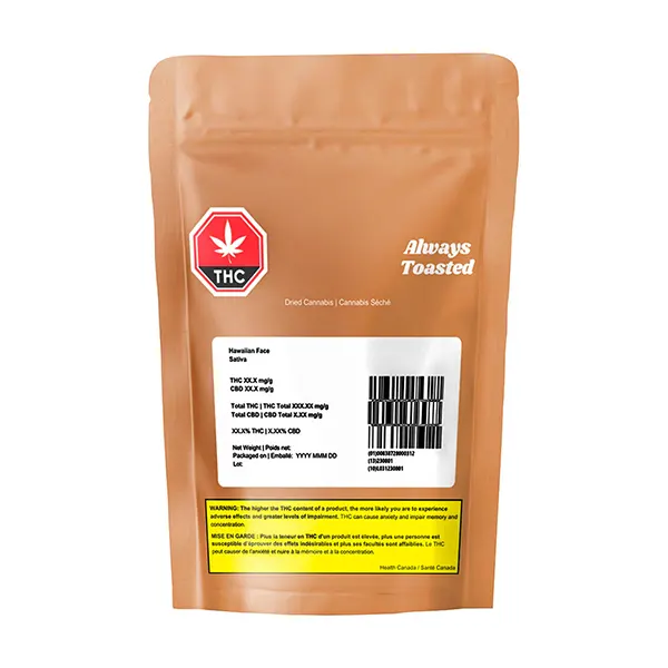 Image for Hawaiian Face, cannabis dried flower by Always Toasted