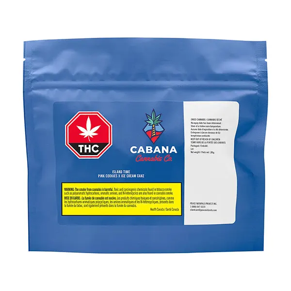 Image for Island Time, cannabis dried flower by Cabana Cannabis Co.