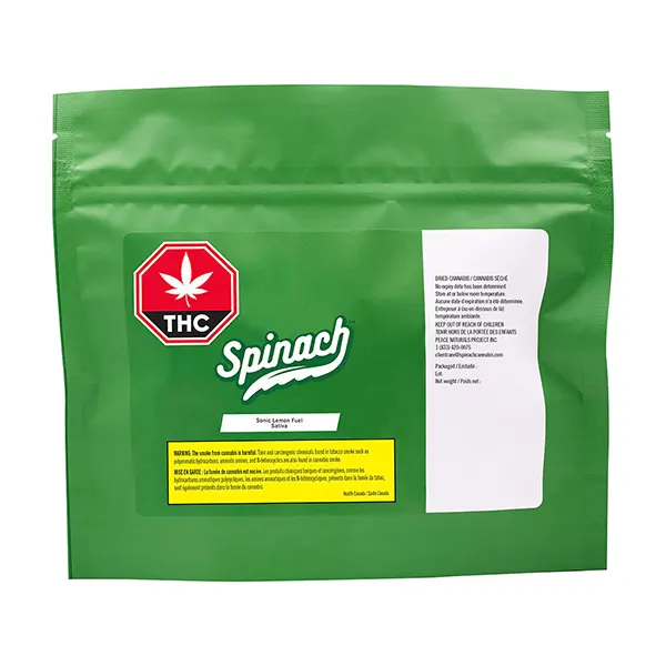 Sonic Lemon Fuel (Dried Flower) by Spinach