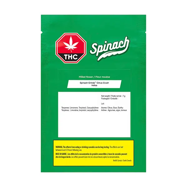 Image for Grindz - Citrus Crush, cannabis milled flower by Spinach