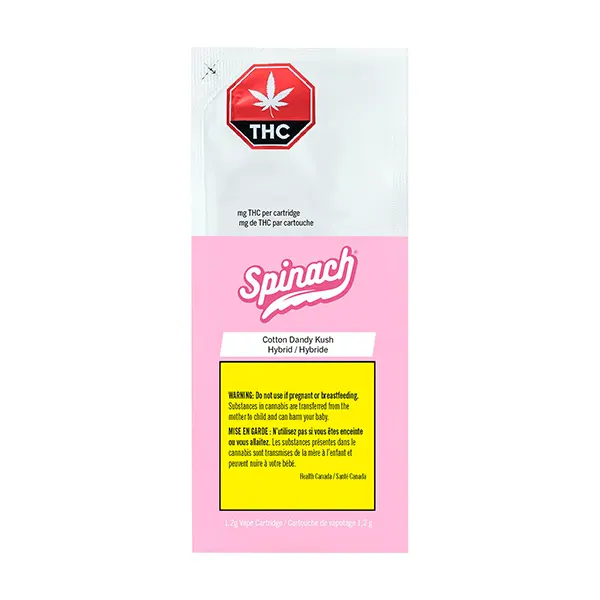 Image for Cotton Dandy Kush 510 Thread Cartridge, cannabis all products by Spinach
