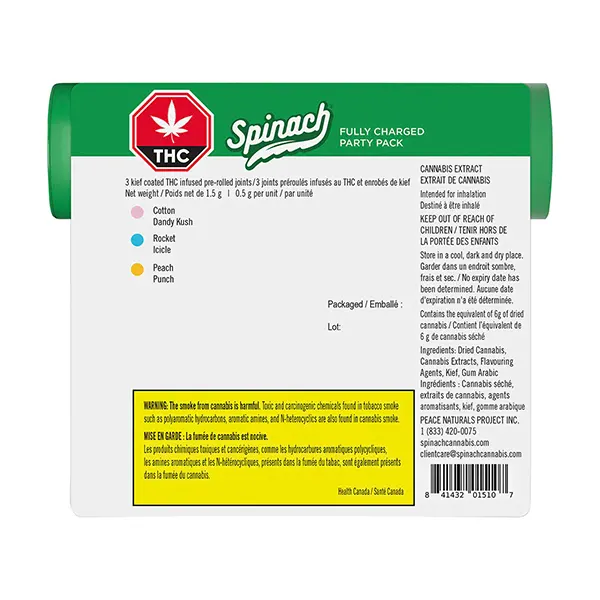 Image for Fully Charged Party Pack Infused Pre-Roll Multi-pack, cannabis all products by Spinach