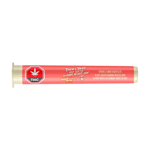 Image for Hybrid Lemon Cherry GLTO - Liquid Diamond Infused Joint, cannabis all products by Papa's Herb