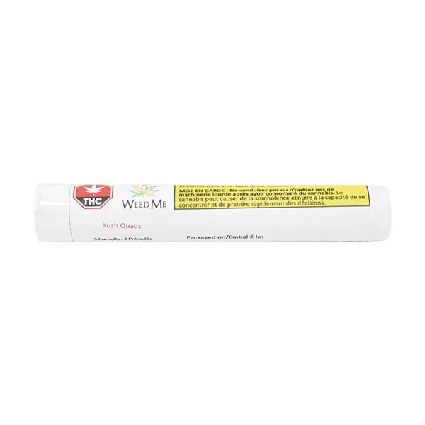 Image for Kush Quads Pre-Roll, cannabis pre-rolls by Weed Me