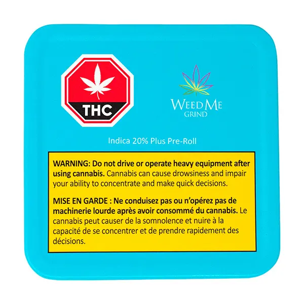 Indica 20 Plus Pre-Roll (Pre-Rolls) by Weed Me