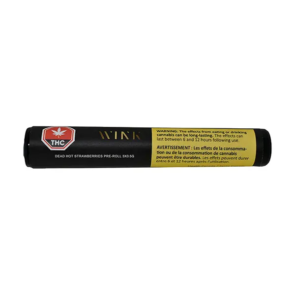 Image for Dead Hot Strawberries Pre-Roll, cannabis all products by Wink