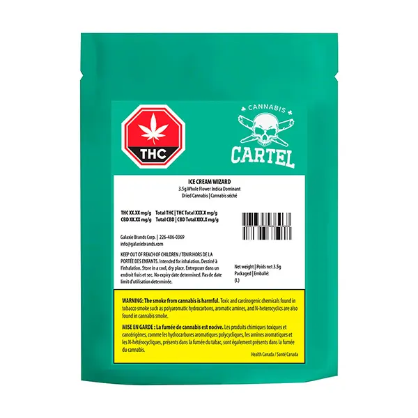 Ice Cream Wizard (Dried Flower) by Cannabis Cartel