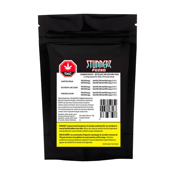 Image for Summer Nights Collection Distillate Infused Pre-Roll, cannabis all products by Stunnerz