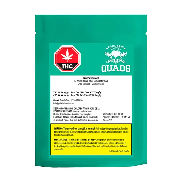 King's Counsel (Dried Flower) by Cannabis Cartel