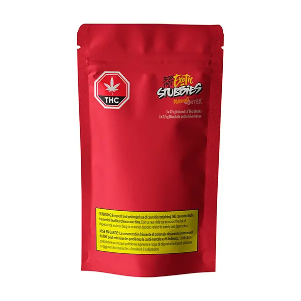 Image for Stubbies - Mango Vortex Infused Blunts, cannabis blunts by BoxHot