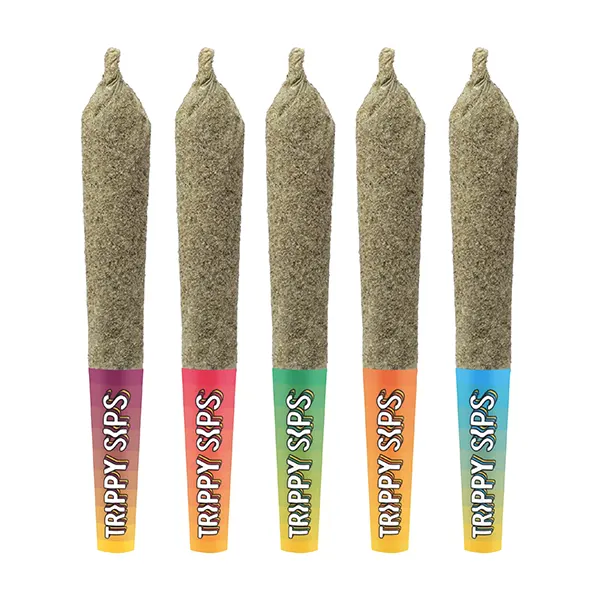 Image for Juicy 5 Variety Pack Infused Pre-Roll, cannabis pre-rolls by Trippy Sips
