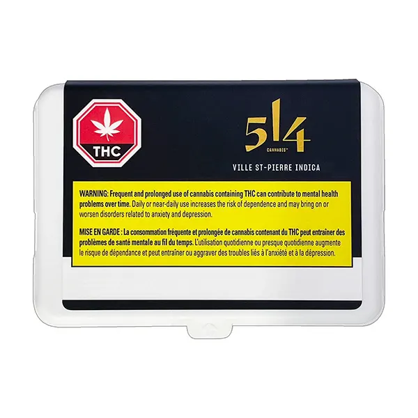 Image for Ville St-Pierre Indica Pre-Roll, cannabis all products by 514 Cannabis