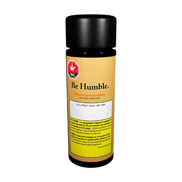 Image for Glazed Apricot Gelato Pre-Roll, cannabis all products by Be Humble.