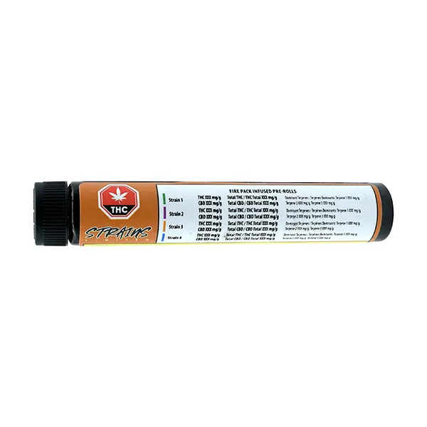 Image for Fire Pack Infused Pre-Roll, cannabis all products by Strains Limited