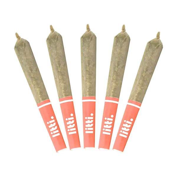 Pushn' Peach Infused Pre-Roll (Pre-Rolls) by Litti.